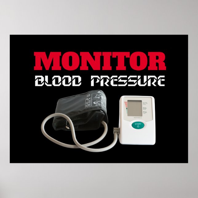 Blood pressure monitoring poster (Front)