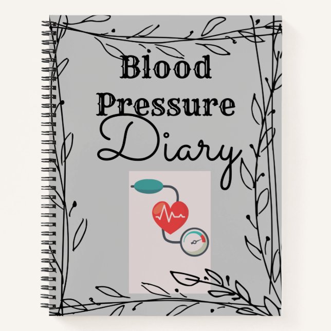 Blood Pressure Notebook (Front)