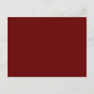 Blood Red Postcard