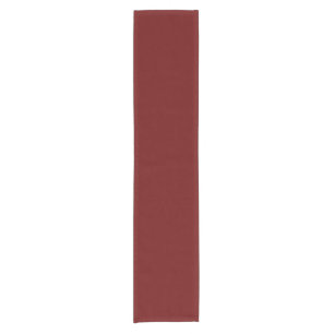 Blood red (solid colour) short table runner