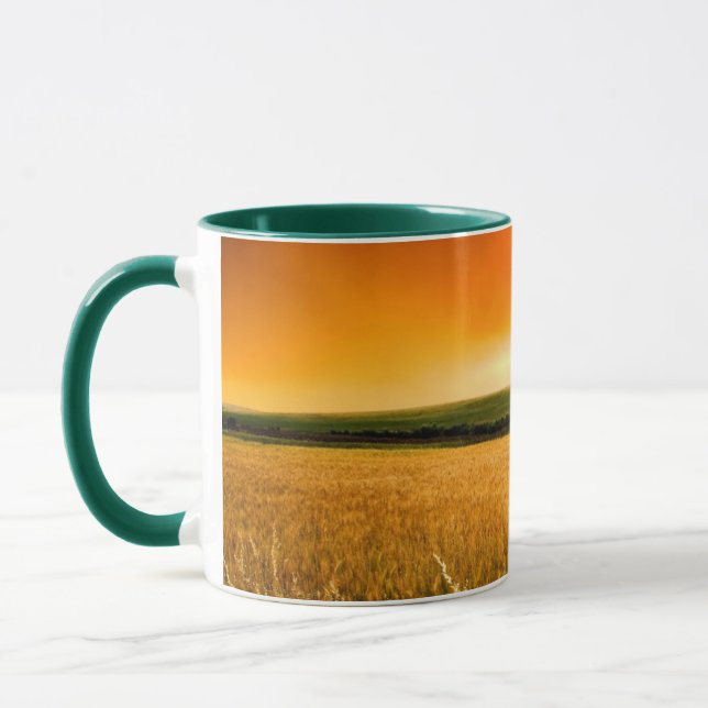 Blood-Red Sunset Mug (Left)