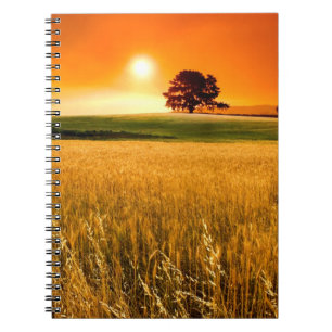 Blood-Red Sunset Notebook