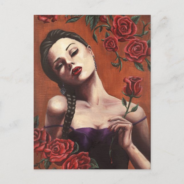 Blood Roses - Postcard (Front)