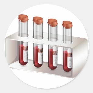 Blood Samples Stickers