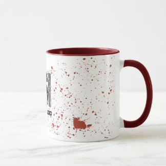 Blood Spatter CSI Unauthorised Mug