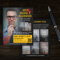 Blood Spatter Horror Crime Author Meet Greet