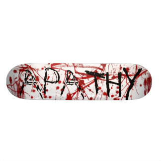 Blood Splatter Apathy Skateboard