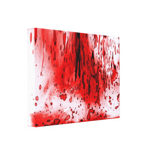 Blood Splatter Art & Wall Décor | Zazzle.com.au