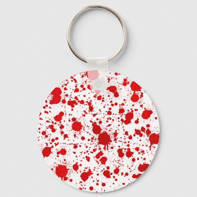 Blood Splatter ... Dexter Would Kill For This Key Ring (Front)