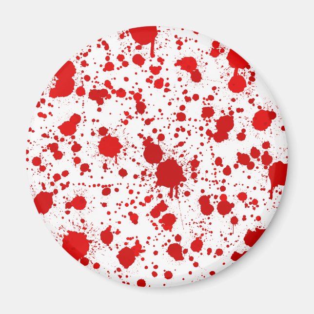 Blood Splatter ... Dexter Would Kill For This Magnet (Front)