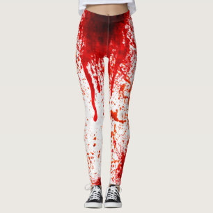 Blood Splatter Horror Leggings