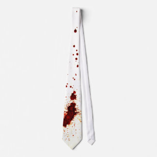 Blood Splatter on the Wall Tie