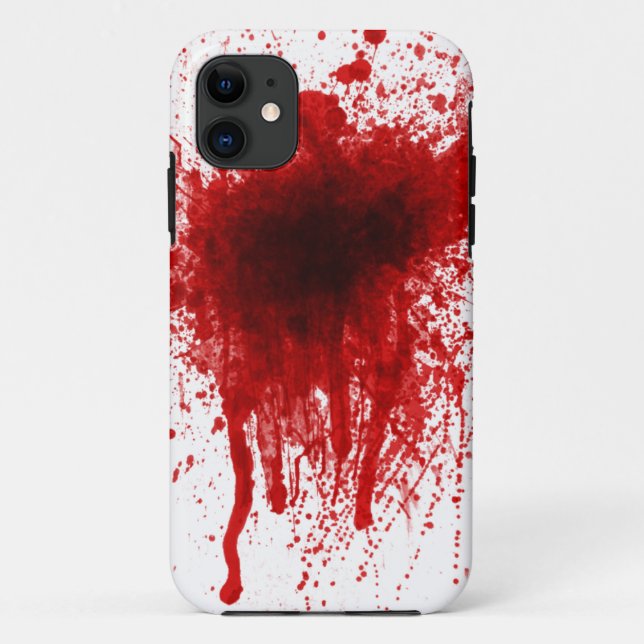 Blood Splatter Realistic Case-Mate iPhone Case (Back)