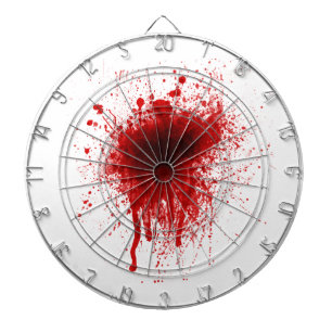 Blood Splatter Realistic Dartboard