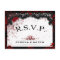 Blood Splattered Halloween Matching RSVP PostCard
