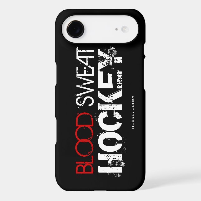 BLOOD SWEAT HOCKEY Case-Mate iPhone CASE (Back)