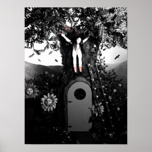 Blood Tea and Red String Doll in the Tree Print