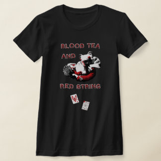 Blood Tea and Red String - Women's Slim T-Shirt