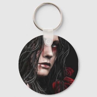 Blood Tears & Roses Keychain