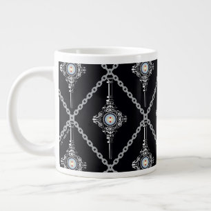 Blood Troth Pattern Large Coffee Mug
