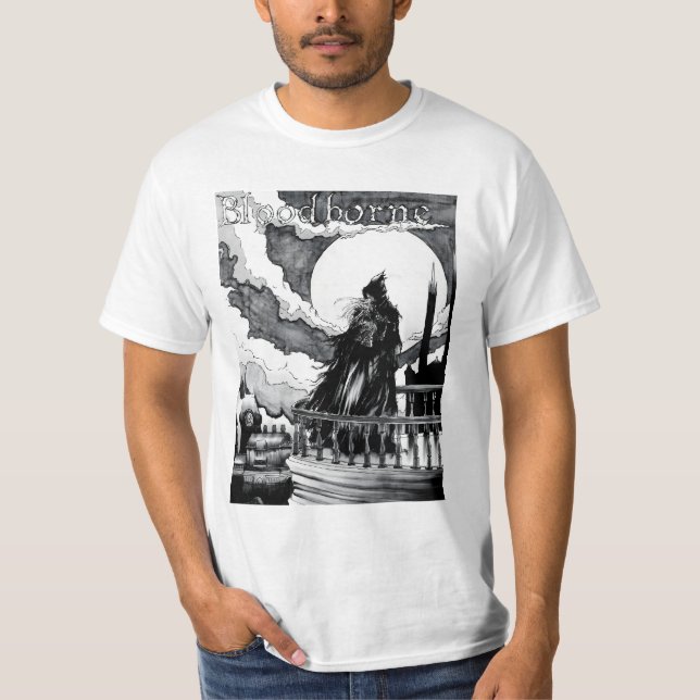 "  Bloodborne classic" T-Shirt (Front)