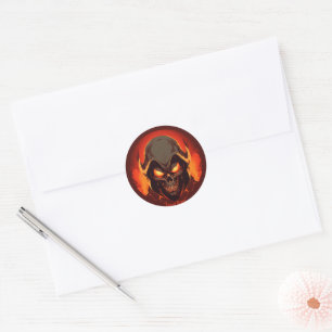 Bloodcurdling Reaper Classic Round Sticker