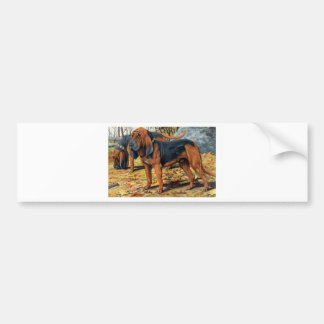 Bloodhound Bumper Sticker