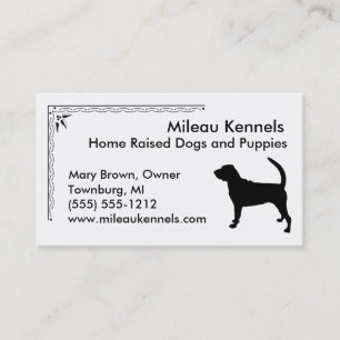 Bloodhound Business Card