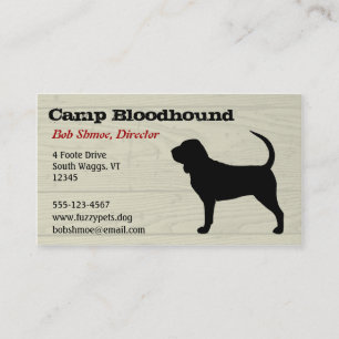 Bloodhound Business Card