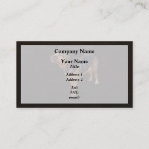 Bloodhound Business Card