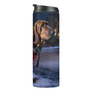 Bloodhound Christmas Festive Season Thermal Tumbler