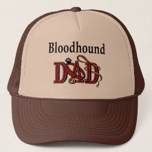Bloodhound Dad Gifts Trucker Hat