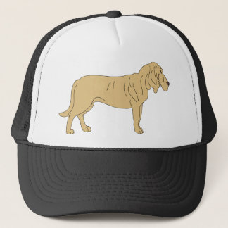 Bloodhound Dog Trucker Hat