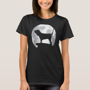 Bloodhound Eclipse Full Moon Halloween Costume T-Shirt