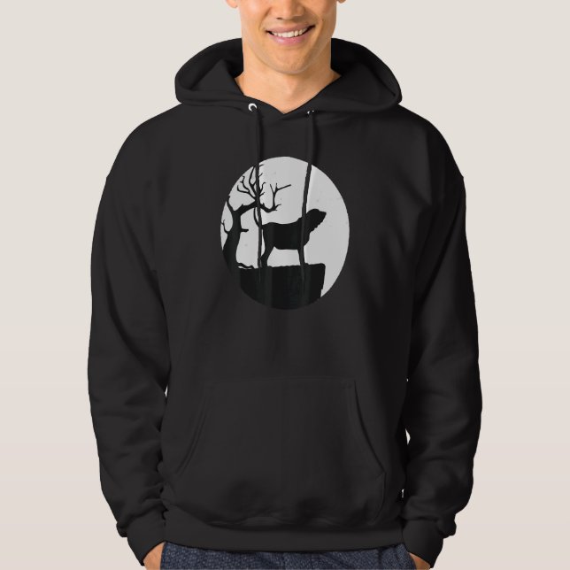 Bloodhound Fun For Blood Hound Dog Fan Hoodie (Front)