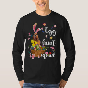 Bloodhound Happy Easter Day Easter Colourful Egg H T-Shirt