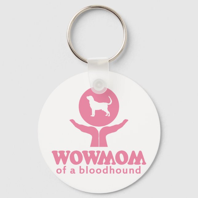 Bloodhound Key Ring (Front)