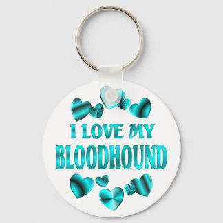 BLOODHOUND Love Key Ring