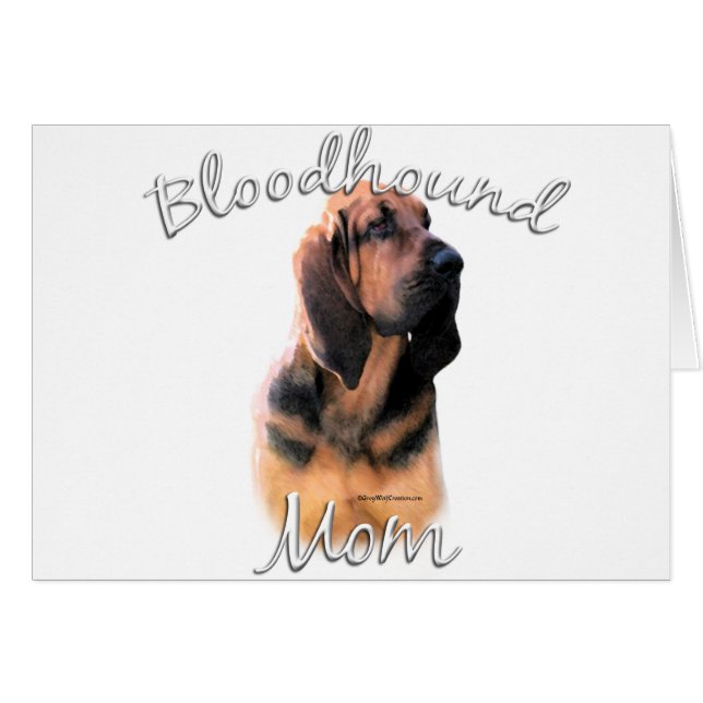 Bloodhound Mum 2 (Front Horizontal)