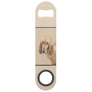 Bloodhound Painting - Cute Original Dog Art