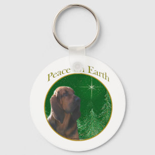 Bloodhound Peace Key Ring