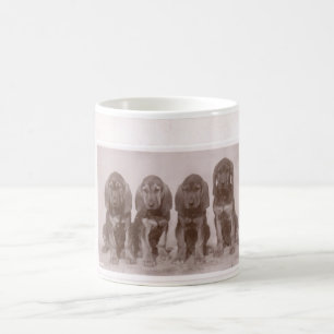 Bloodhound Puppied Coffee Mug