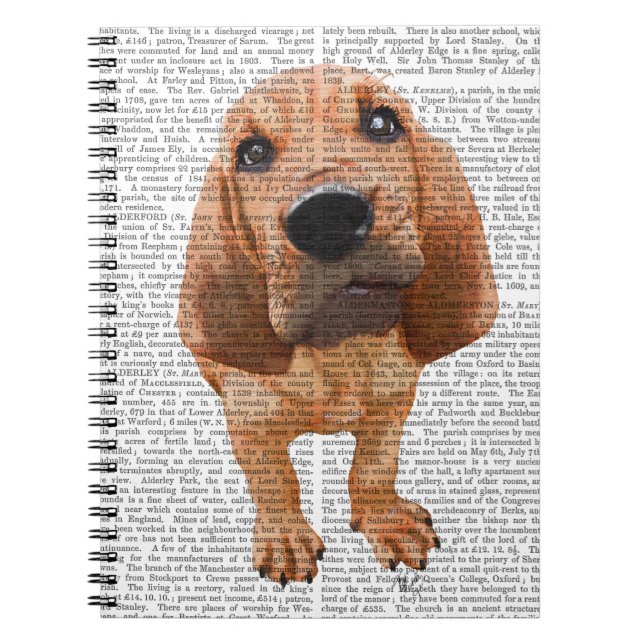 Bloodhound Puppy Notebook (Front)