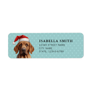 Bloodhound Return Address Labels