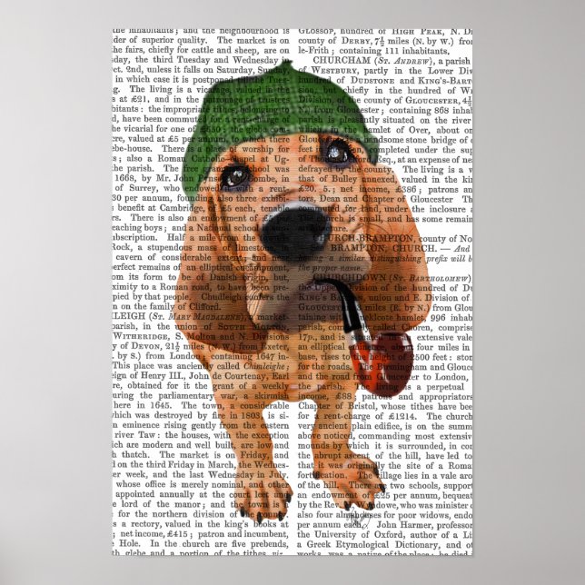 Bloodhound Sherlock Holmes Poster (Front)
