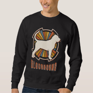 Bloodhound Vintage Classic Retro Dog Love Sweatshirt