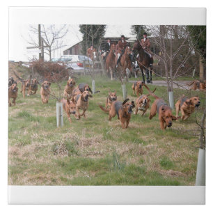 bloodhounds working.png ceramic tile