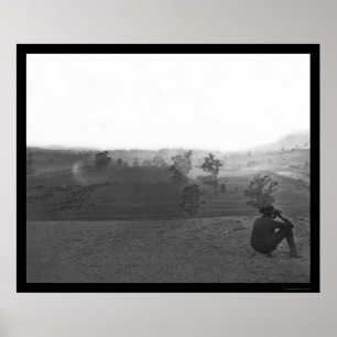 Bloodiest Day of the War at Antietam 1862 Poster