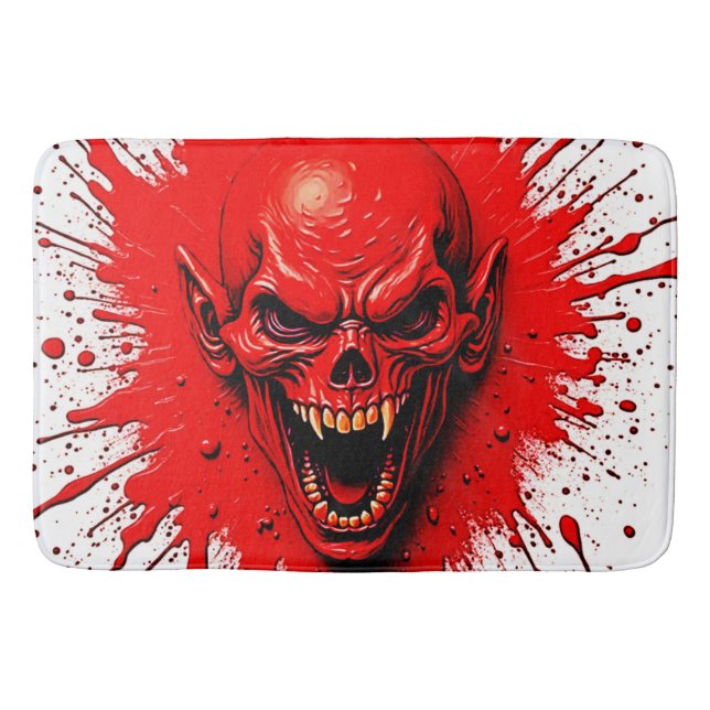 Bloodlust: The Vengeful Vampire Bath Mat (Front)