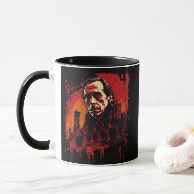 Bloodmoon Castle Mug (With Donut)